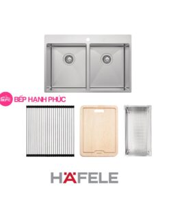 Chậu rửa Hafele Inox HS20-SSN2S90 - 2 hộc rửa