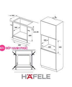 Lò nướng Hafele HO-KT60A9