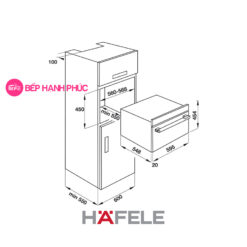 Lò vi sóng Hafele HO-KT45B