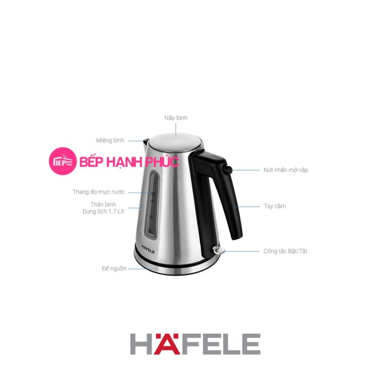 Ấm đun nước Hafele T-907B - 1,7L