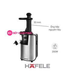 Máy ép chậm Hafele GS-133N - ép trái cây, rau củ, ống nhồi: 32 mm