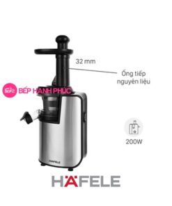 Máy ép chậm Hafele GS-133N - ép trái cây, rau củ, ống nhồi: 32 mm