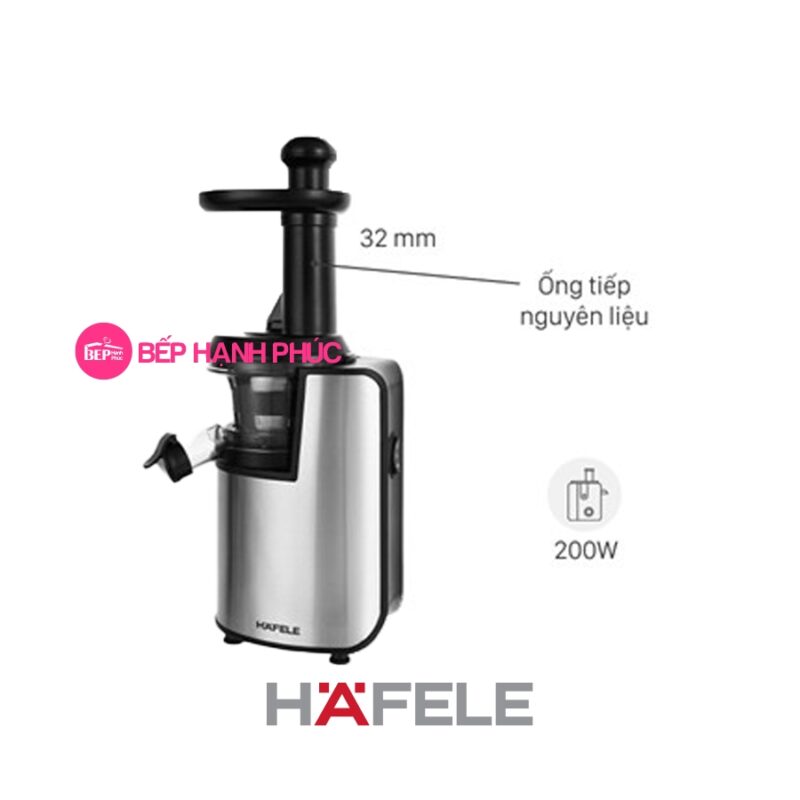 Máy ép chậm Hafele GS-133N - ép trái cây, rau củ, ống nhồi: 32 mm