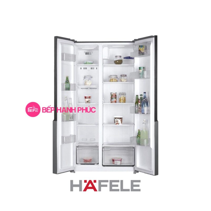 Tủ lạnh side by side hafele HF-SBSID - 562 lít, tiết kiệm năng lượng