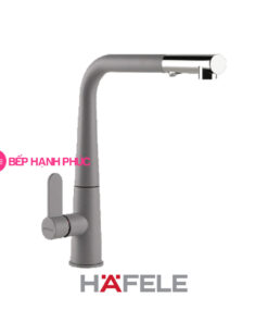 Vòi bếp Hafele Hydros HT20-GH1P259 - Vòi nóng/ lạnh-màu xám