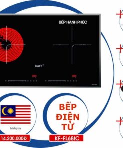 Bếp điện từ Kaff KF-FL68IC - Khuyến Mãi