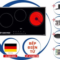 Bếp điện từ Kaff KF-IC5801SB - Khuyến Mãi