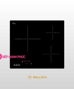 Bếp điện Malloca MR 593 - 3 điện vuông 59cm mặt kính Schott