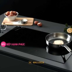 Bếp từ Malloca MH-02I N - 2 từ chữ nhật 75cm mặt kính EuroKera