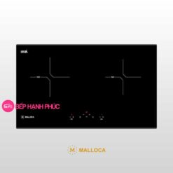 Bếp từ Malloca MH-02I N - 2 từ chữ nhật 75cm mặt kính EuroKera