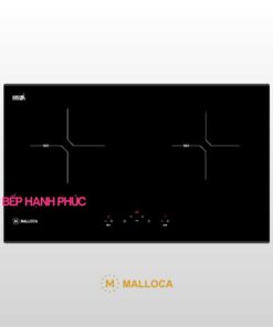 Bếp từ Malloca MH-02I N - 2 từ chữ nhật 75cm mặt kính EuroKera