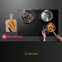 Bếp từ Malloca MH-04I BM - 4 từ chữ nhật 77cm mặt kính EuroKera 13 Bếp từ Malloca MH-04I BM - 4 từ chữ nhật 77cm mặt kính EuroKera