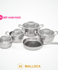 Bộ nồi inox 9 món Malloca SA-2041