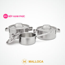 Bộ nồi inox 6 món Malloca SA-2030