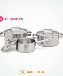 Bộ nồi inox 6 món Malloca SA-2030