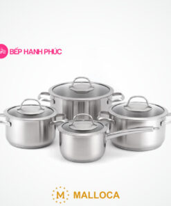 Bộ nồi inox 8 món Malloca SA-4002