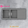 Chậu rửa Malloca SMART K-500 2 Chậu rửa Malloca SMART K-500