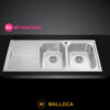 Chậu rửa Malloca MS 1025L NEW 1 Chậu rửa Malloca MS 1025L NEW