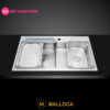 Chậu rửa Malloca MS 1028 N 2 Chậu rửa Malloca MS 1028 N