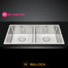 Chậu rửa Malloca MS 6075 2 Chậu rửa Malloca MS 6075