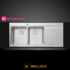 Chậu rửa Malloca MS 7818 2 Chậu rửa Malloca MS 7818