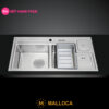 Chậu rửa Malloca MS 8804 N 2 Chậu rửa Malloca MS 8804 N