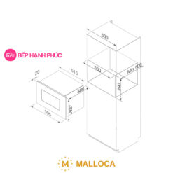 Lò vi sóng Malloca MW 927BG