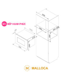 Lò vi sóng Malloca MW 927S