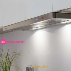Máy hút mùi Malloca K1509 - Âm tủ kéo 90cm inox nút cơ học