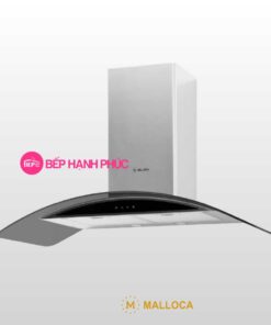 Máy hút mùi Malloca Gama K3155.9 - Áp tường 90cm inox kính cong cảm ứng