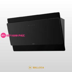 Máy hút mùi Malloca MC-7086HS - Áp tường 70cm mặt vát kính đen