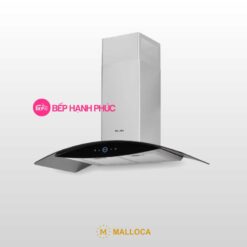 Máy hút mùi Malloca MC-9018HS - Áp tường 90cm tum kính cảm ứng