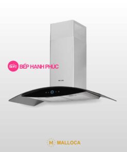 Máy hút mùi Malloca MC-9018HS - Áp tường 90cm tum kính cảm ứng