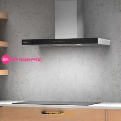 Máy hút mùi Malloca MIN F-205 - Áp tường 90cm chữ T thân inox mặt kính