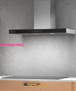 Máy hút mùi Malloca MIN F-205 - Áp tường 90cm chữ T thân inox mặt kính