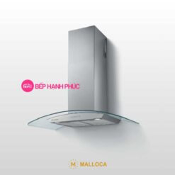 Máy hút mùi Malloca SIGMA-K820T - Áp tường 90cm inox kính cong