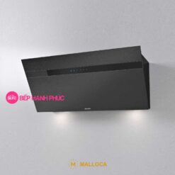 Máy hút mùi Malloca VITA V-15 GRES - Áp tường 90cm mặt vát Ceramic đen