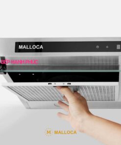Máy hút mùi Malloca H342.9 TC - Classic 90cm inox mặt kính cảm ứng