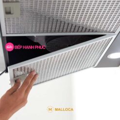 Máy hút mùi Malloca H365.7B - Classic 70cm thép sơn đen nút nhấn cơ 10 Máy hút mùi Malloca H365.7B - Classic 70cm thép sơn đen nút nhấn cơ