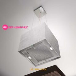 Máy hút mùi Malloca CONCRETE K-400 - Ốc đảo 40cm vuông dây treo điều khiển remote