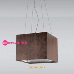 Máy hút mùi Malloca CONCRETE K-400BR - Ốc đảo 40cm vuông dây treo điều khiển remote