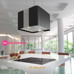 Máy hút mùi Malloca CUBE F-181 - Ốc đảo 45cm vuông dây treo điều khiển remote