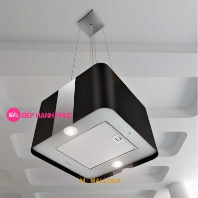 Máy hút mùi Malloca CUBE F-181 - Ốc đảo 45cm vuông dây treo điều khiển remote