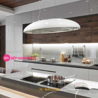 Máy hút mùi Malloca ECLIPSE K-600 - Ốc đảo 90cm dây treo điều khiển remote