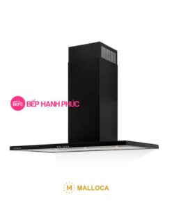 Máy hút mùi Malloca SLIM K-4250 - Ốc đảo 90cm chữ T thép sơn tĩnh điện