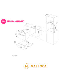 Ngăn giữ nóng Malloca MWD-14B