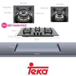 Bếp gas âm Teka Maestro GVI 75 2G AI AL 2TR