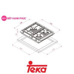 Bếp gas âm Teka Total EX 60.1 3G