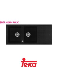 Chậu rửa Teka Maestro STONE 80B-TG 2B 1D-Black