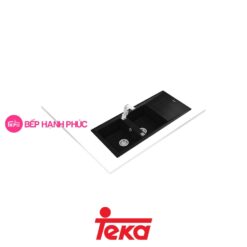 Chậu rửa Teka Maestro STONE 80B-TG 2B 1D-Black